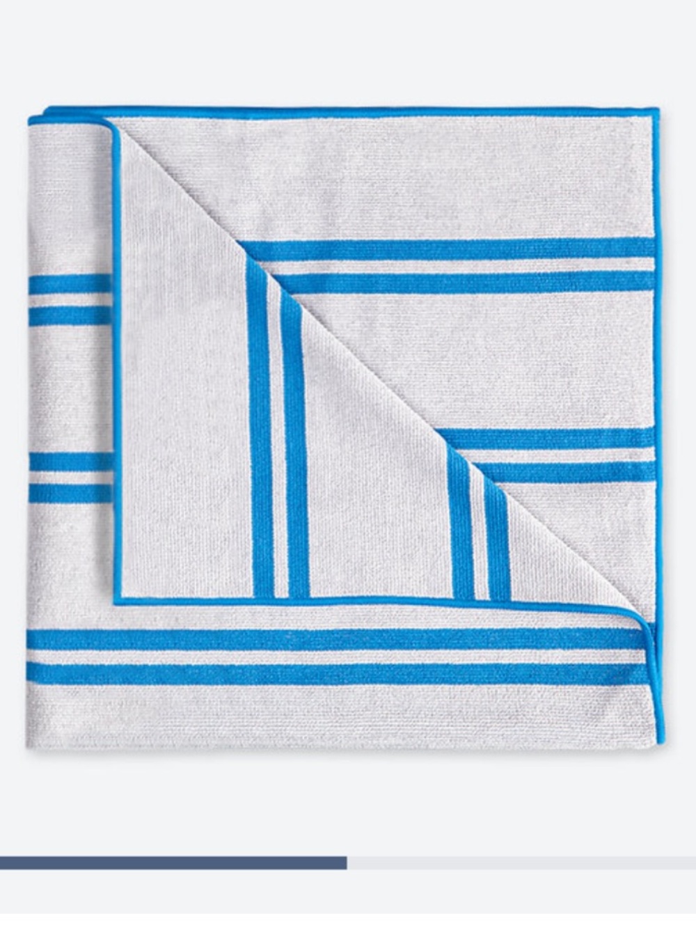 Norwex Bath Towel Marine Stripes NWT